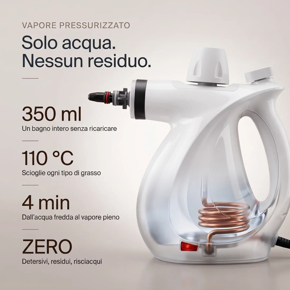 VaporMax™ Pulitore A Vapore